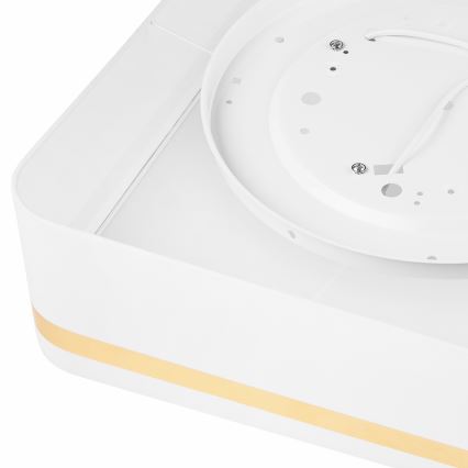 Плафон SIRJA SQUARE 4xE27/60W/230V 45x45 см бял