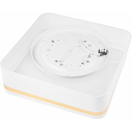 Плафон SIRJA SQUARE 4xE27/60W/230V 45x45 см бял