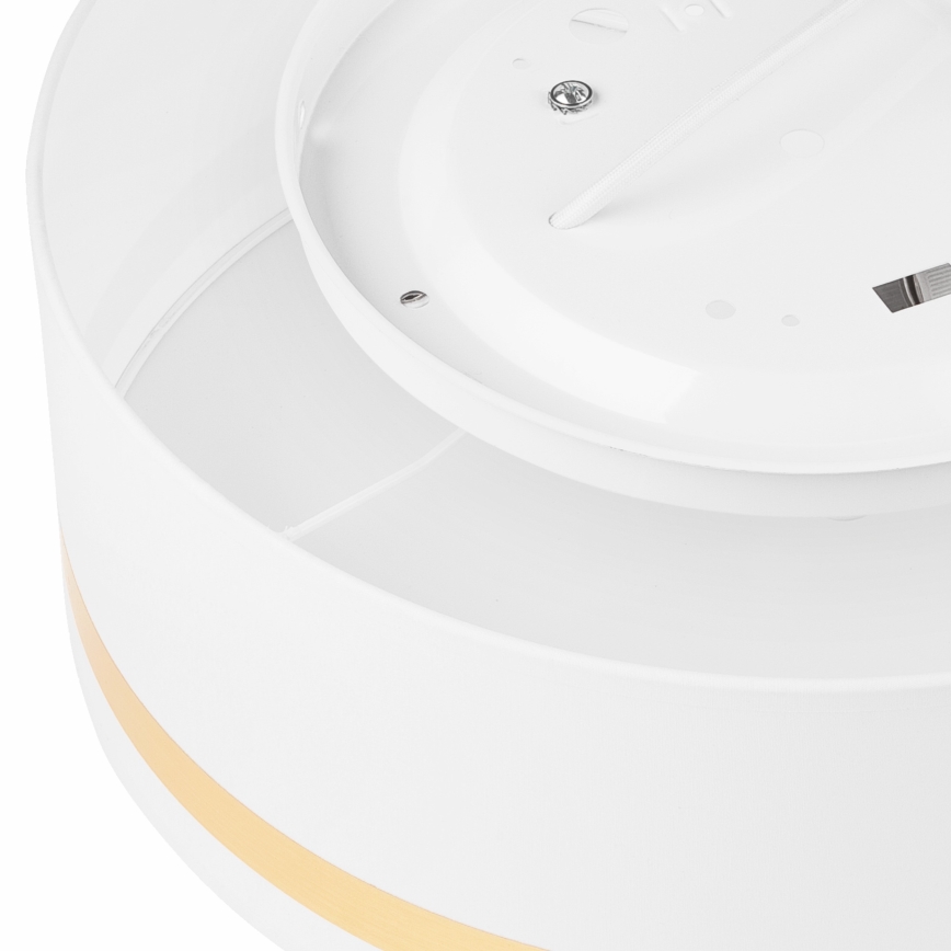 Плафон SIRJA STRIPE 2xE27/15W/230V Ø 35 см бял