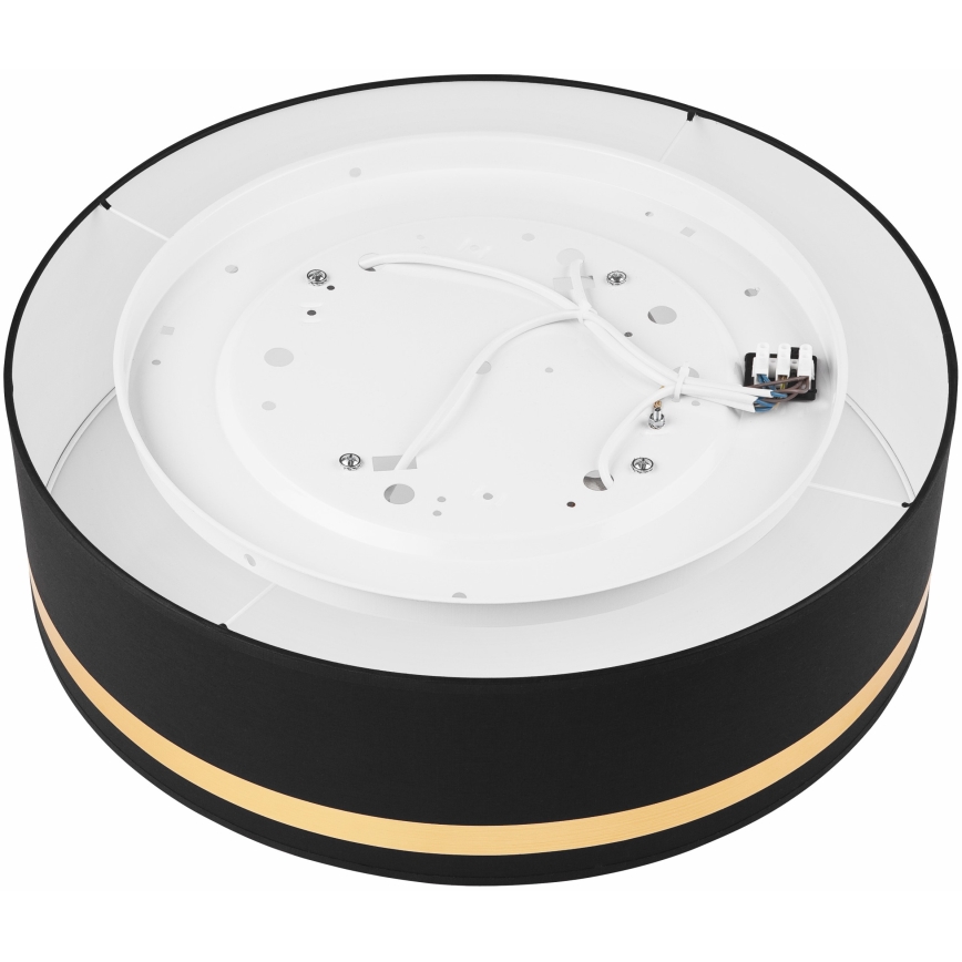 Плафон SIRJA STRIPE 4xE27/15W/230V Ø 45 см черен