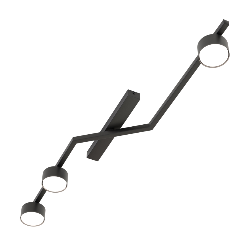 Плафон SKAN 3xGX53/12W/230V, черен