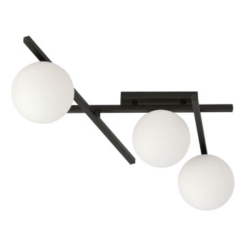 Плафон SMART 3xE14/10W/230V черен/бял