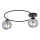 Плафон SOPRA 2xE14/10W/230V черен