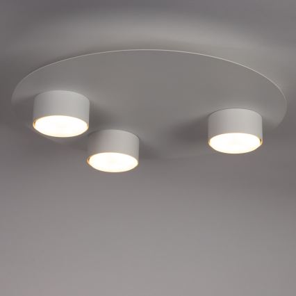 Плафон STAR 3xGX53/12W/230V бял