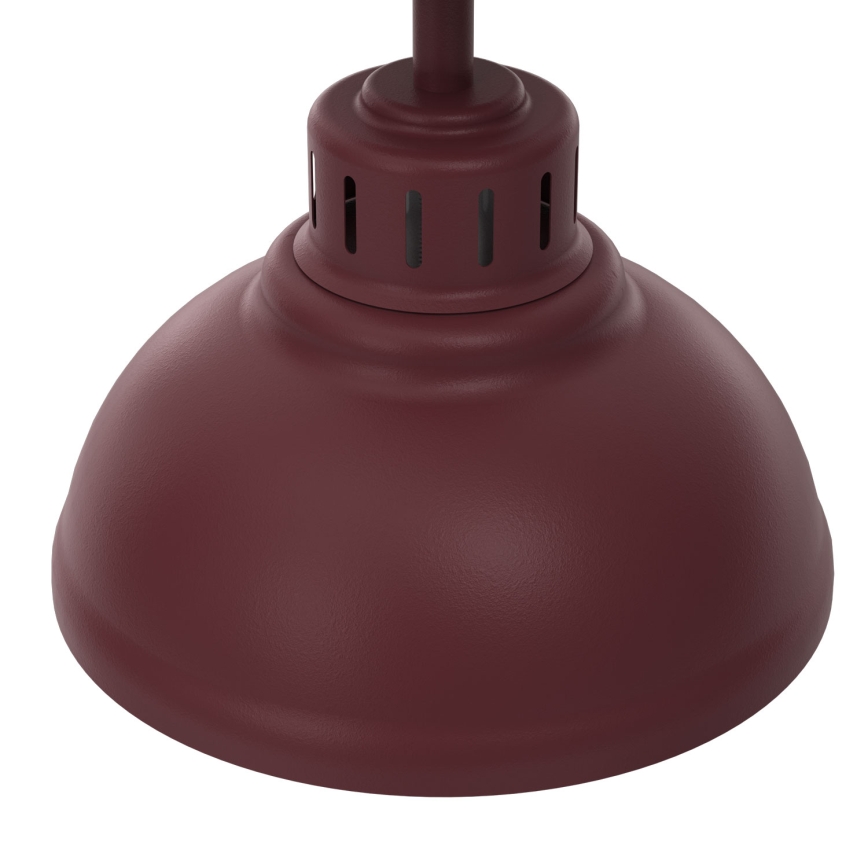 Плафон SVEN 1xE27/15W/230V диам. 21 см бордо