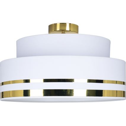 Плафон TAMI 1xE27/60W/230V кремав/златист