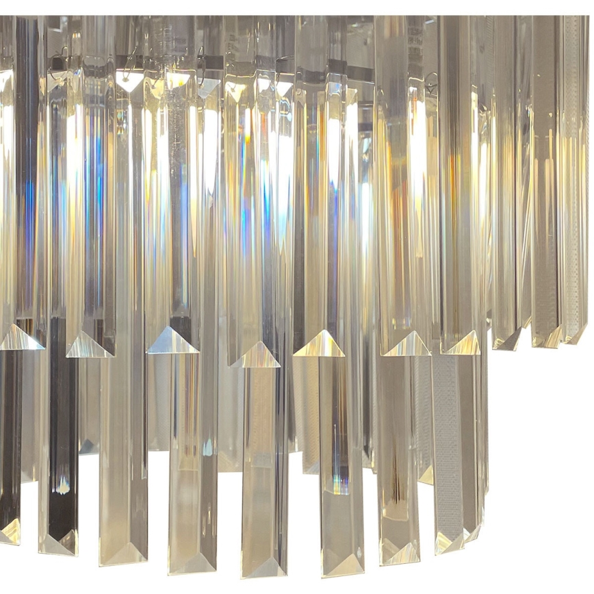 Плафон VETRO 4xE14/40W/230V, лъскав хром