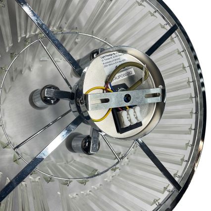 Плафон VETRO 4xE14/40W/230V, лъскав хром