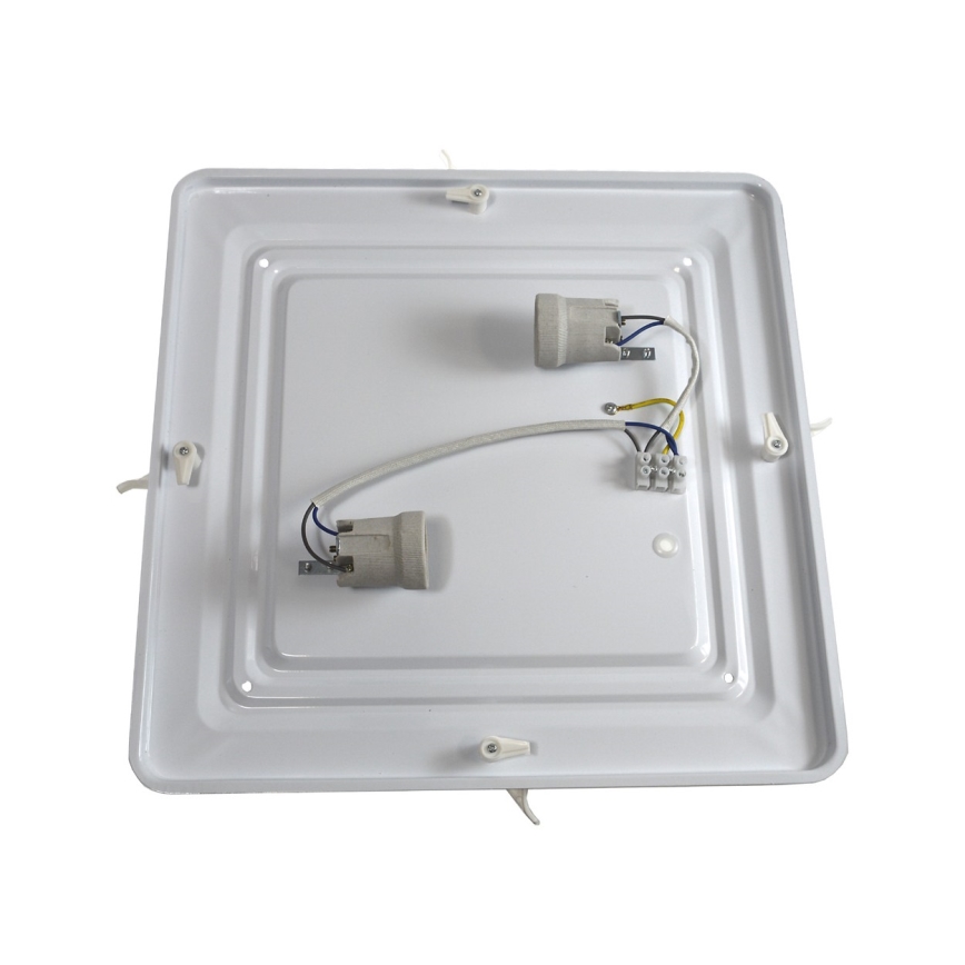 Плафон VITAL 2xE27/60W/230V матов хром