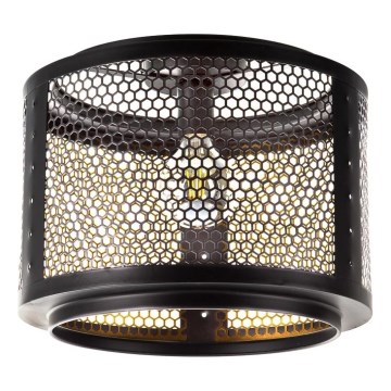 Плафон VITO 1xE27/40W/230V черен