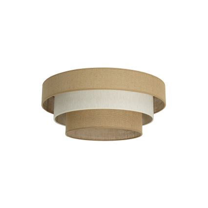 Плафон WENTA 1xE27/60W/230V, диаметър 50 см, юта/крем