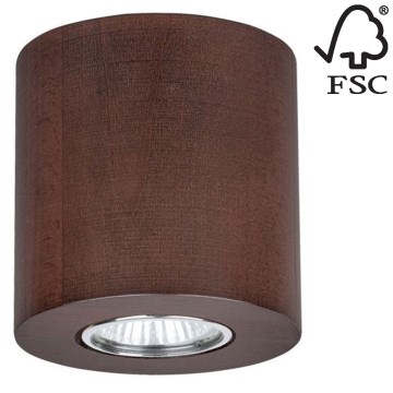 Плафон WOODDREAM 1xGU10/6W/230V бук - FSC сертифициран