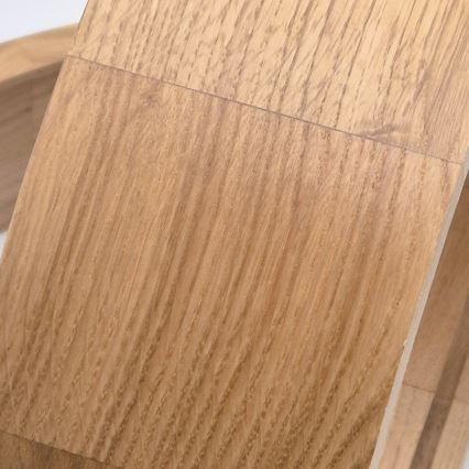 Плафон за баня OAK 3xE27/15W/230V дъб ø 37 см IP54 - FSC сертифицирано