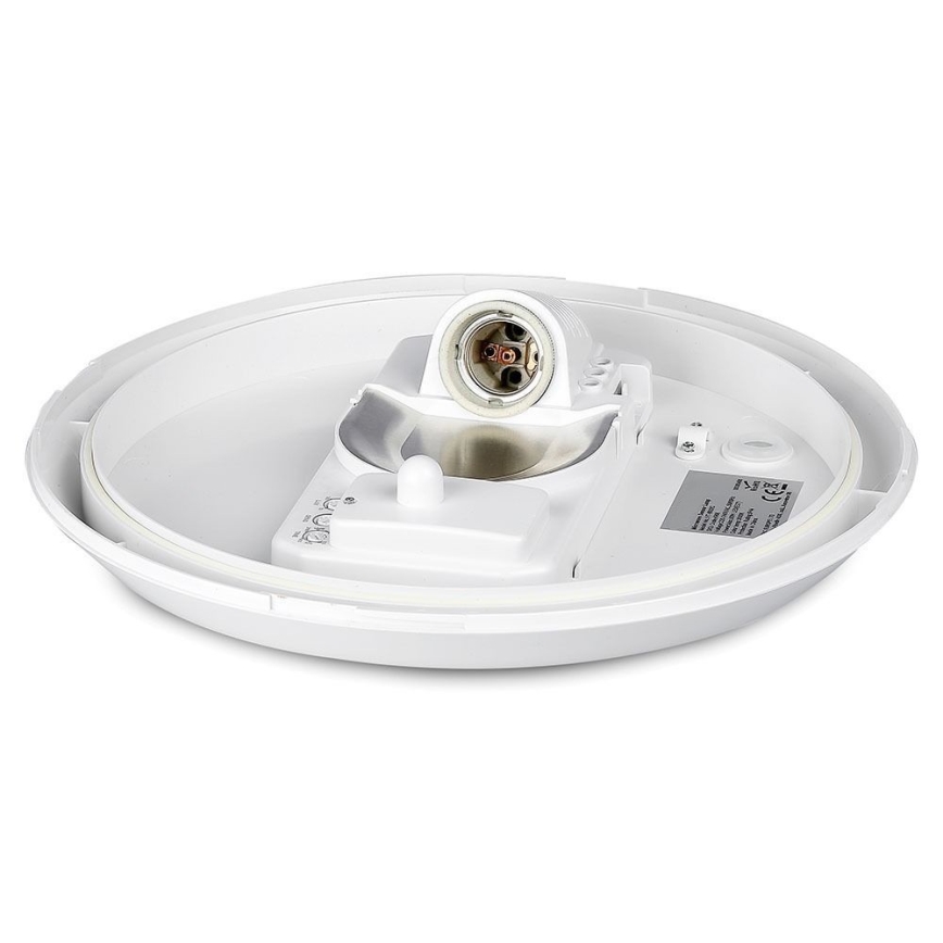 Плафон за баня със сензор 1xE27/60W/230V IP44 ø 29,6 см