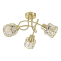 Плафон ZAHARA 3xE27/10W/230V златист