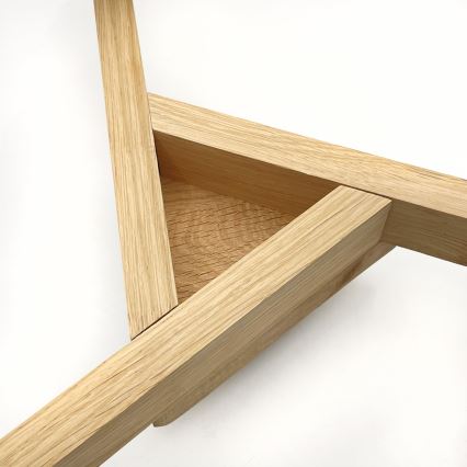 Плафонен полилей ANTONIO 3xG9/5W/230V дъб/бял