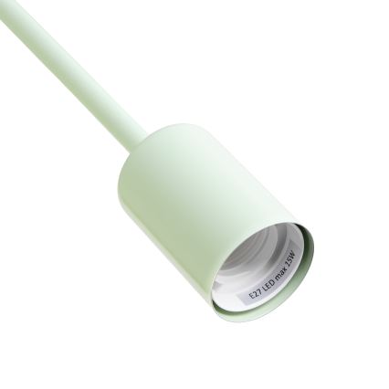 Плафонен полилей CAMBRIDGE 4xE27/15W/230V зелен