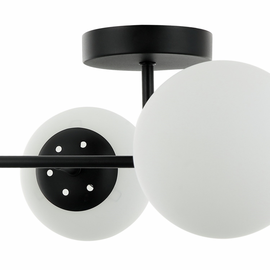 Плафонен полилей MADDIE 4xE14/5W/230V черен