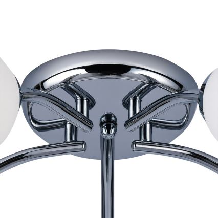 Плафонен полилей PORTOS 5xE14/10W/230V лъскав хром