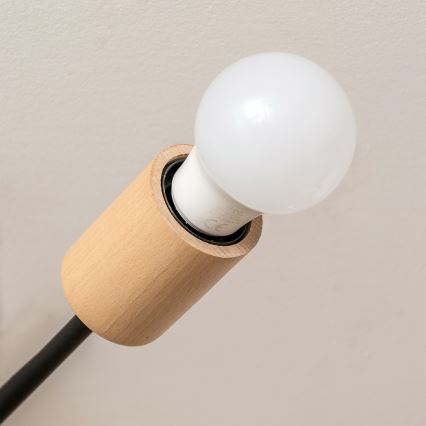 Плафониера CAMBRIDGE 4xE27/15W/230V, изработена от бор