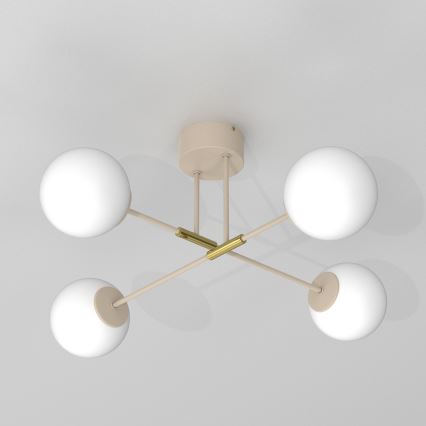 Плафониера GLAME 4xE27/15W/230V