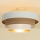 Плафониера WENTA 1xE27/60W/230V Ø 50 см бежова/юта