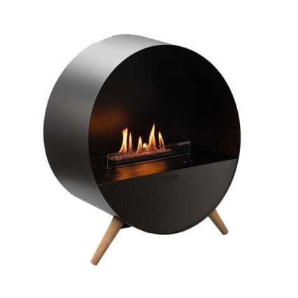 Planika - БИО камина с дистанционно управление 72,6x65 см 2,5kW/230V черен
