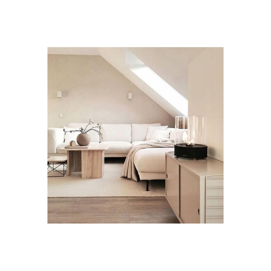 Planika - БИО камина 36,3x25,1 см 2,5kW черен
