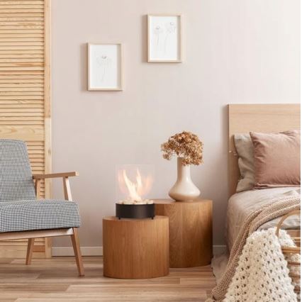 Planika - БИО камина 36,3x25,1 см 2,5kW черен
