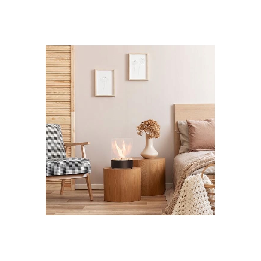 Planika - БИО камина 36,3x25,1 см 2,5kW черен