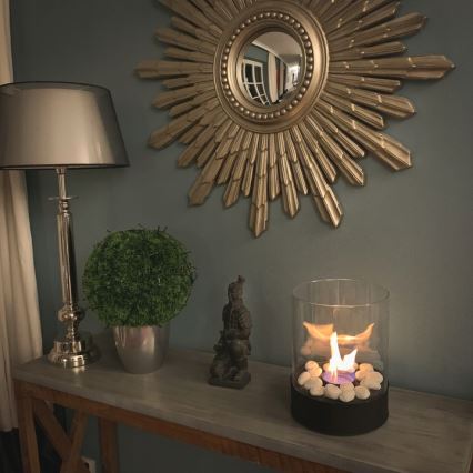 Planika - БИО камина 36,3x25,1 см 2,5kW черен