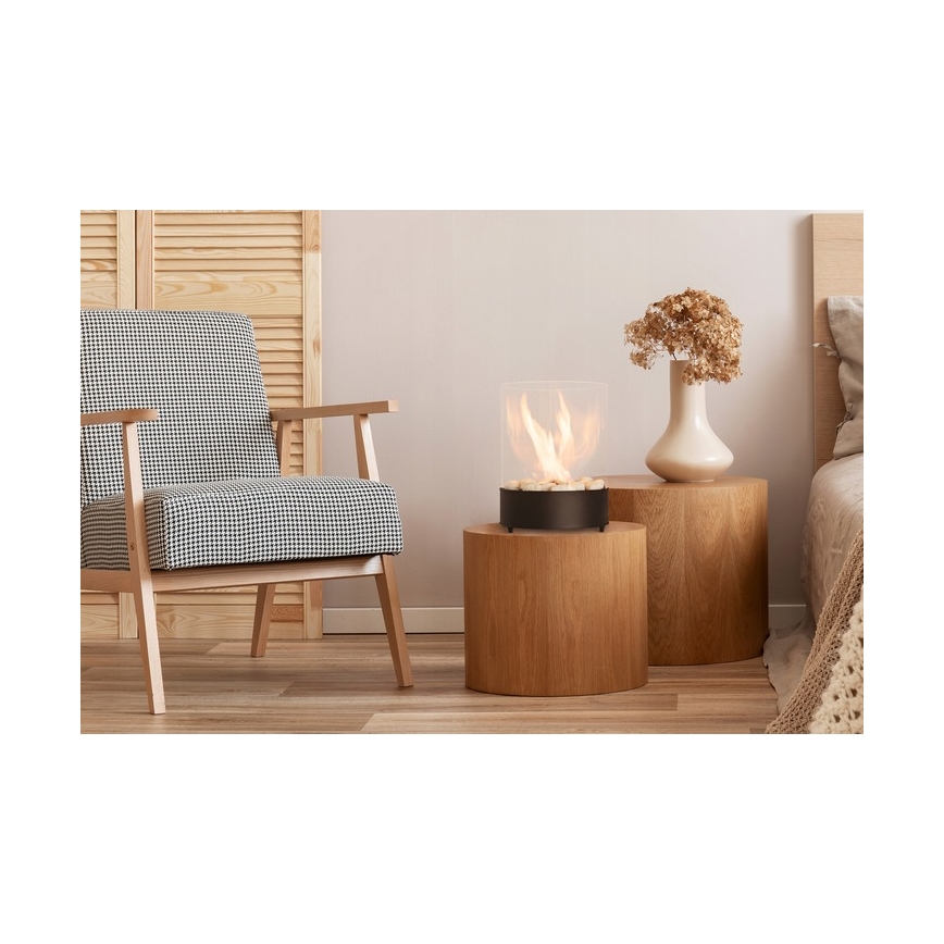 Planika - БИО камина 36,3x25,1 см 2,5kW черен