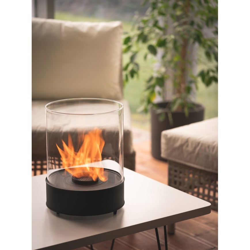 Planika - БИО камина 36,3x25,1 см 2,5kW черен