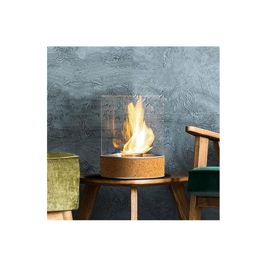 Planika - БИО камина 36,3x25,1 см 2,5kW бежов