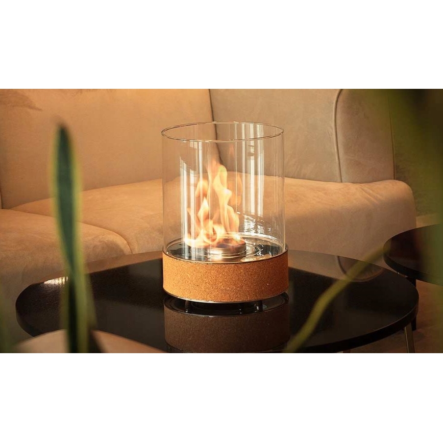 Planika - БИО камина 36,3x25,1 см 2,5kW бежов