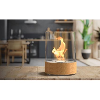 Planika - БИО камина 36,3x25,1 см 2,5kW бежов