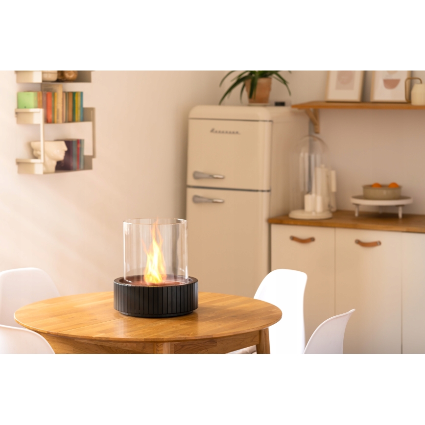 Planika - БИО камина 35,3x25,1 см 2,5kW черен