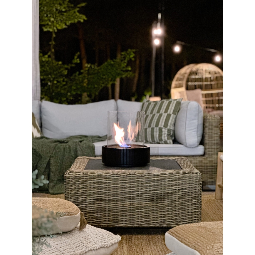 Planika - БИО камина 35,3x25,1 см 2,5kW черен