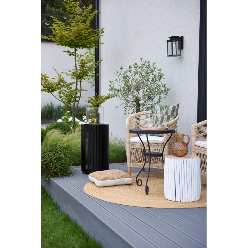 Planika - БИО камина 87x37,6 см 2,5kW черен + защитно покритие
