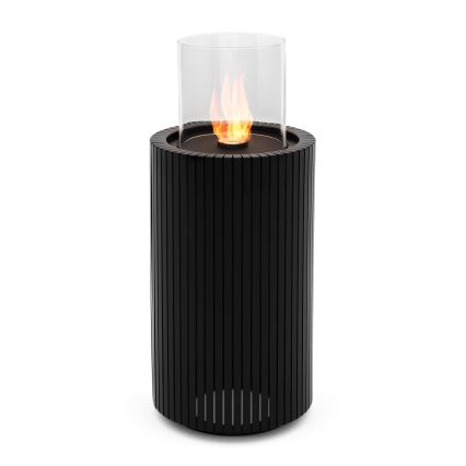 Planika - БИО камина 87x37,6 см 2,5kW черен + защитно покритие