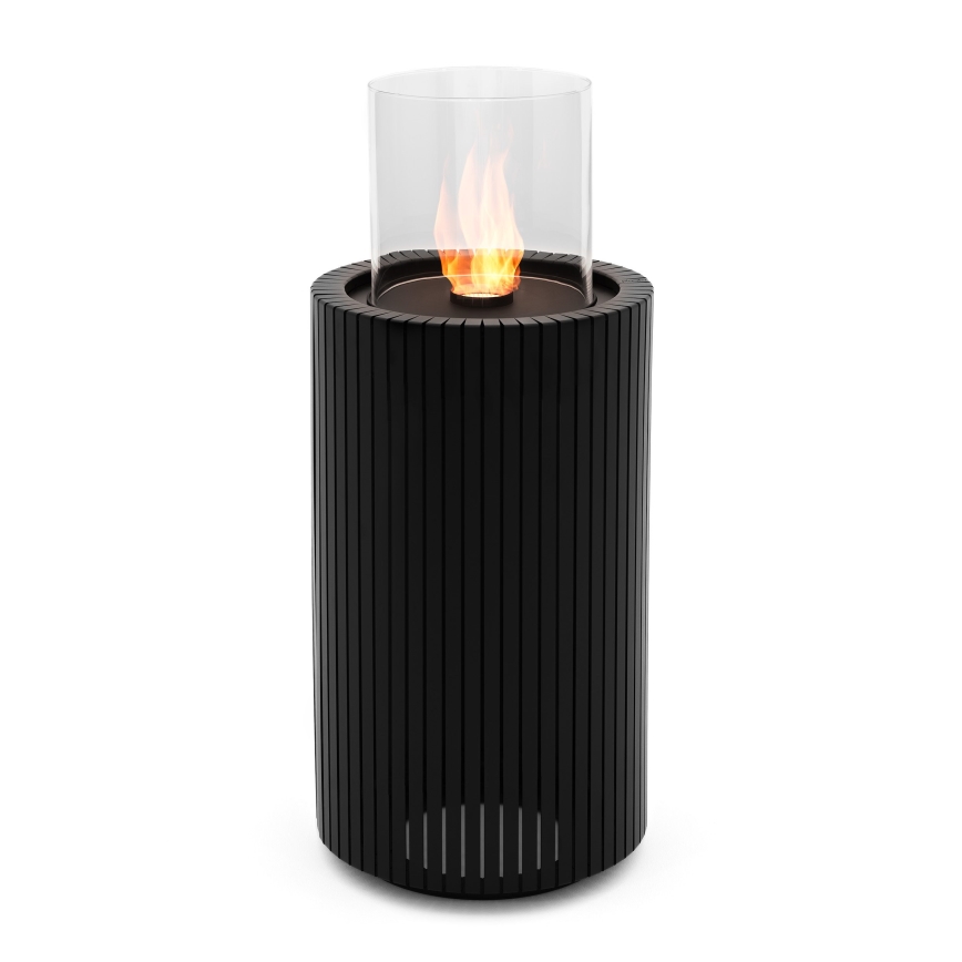 Planika - БИО камина 87x37,6 см 2,5kW черен + защитно покритие