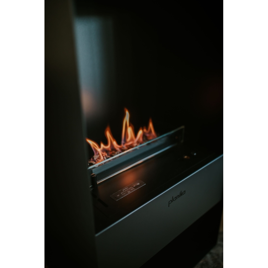Planika - БИО камина с дистанционно управление 83,5x48 см 2,5kW/230V черен