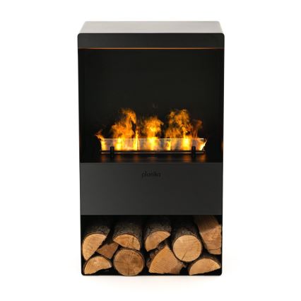 Planika - Камина на водна пара с дистанционно управление 83x48 см 125W/230V черен
