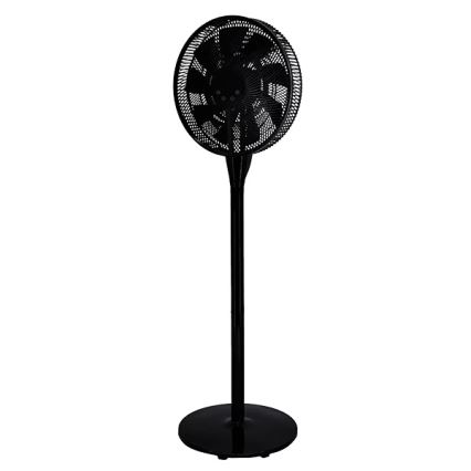 Подов вентилатор 25W/230V 130 cm черен + дистанционно управление
