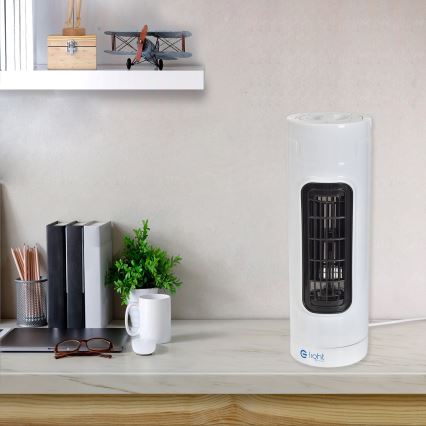 Подов вентилатор TOWER 30W/230V бял