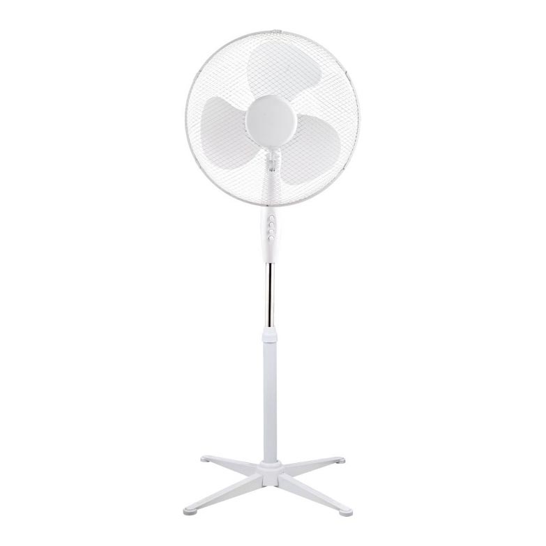 Подов вентилатор VIENTO 45W/230V бял