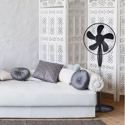 Подов вентилатор Ø 43см 55W/230V черен