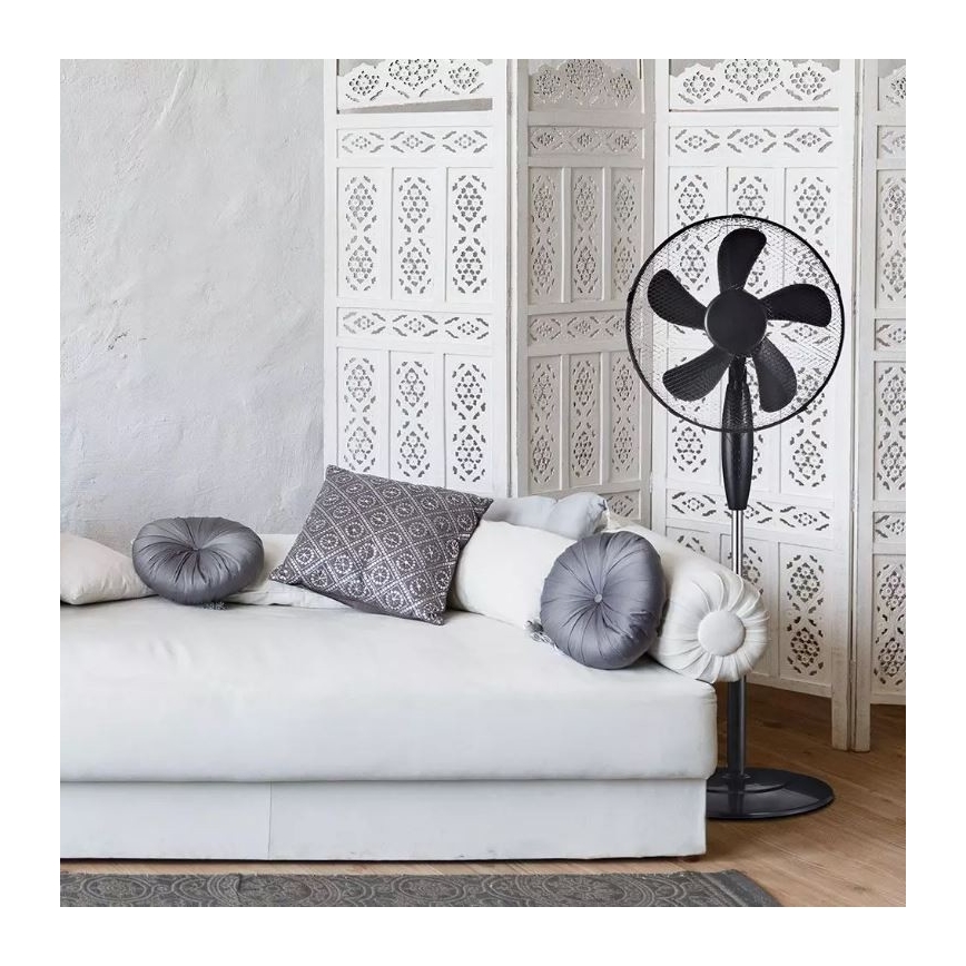 Подов вентилатор Ø 43см 55W/230V черен