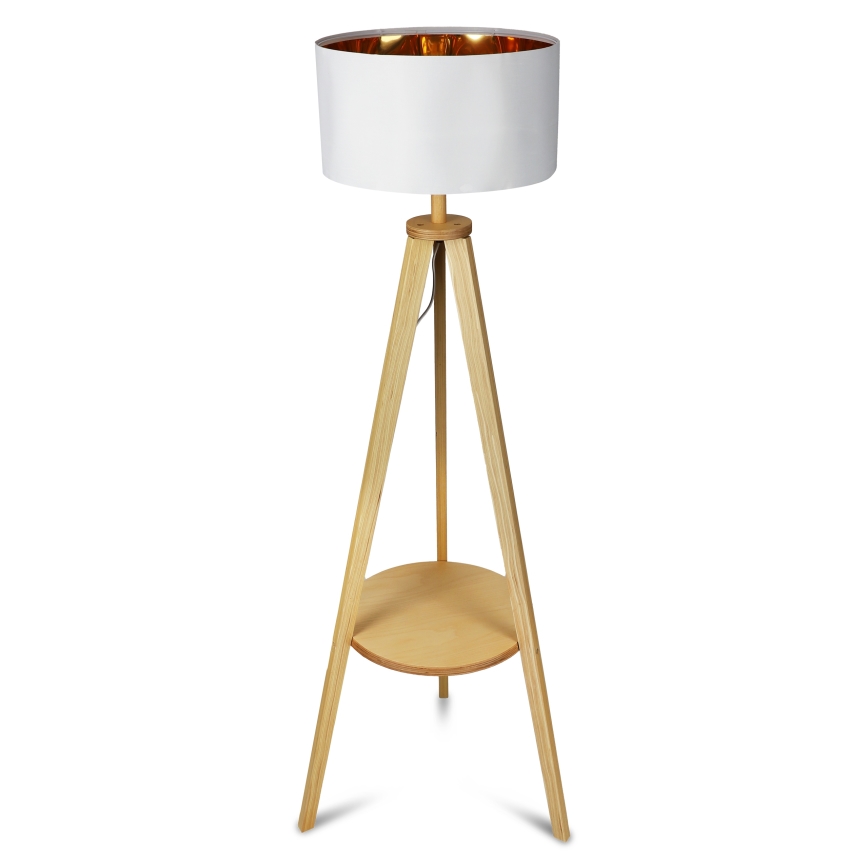 Подова лампа 1xE27/40W/230V бяла