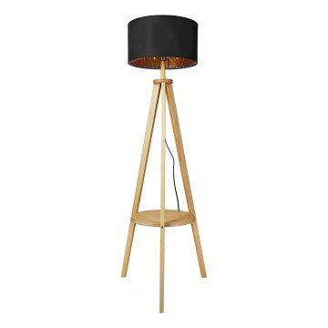 Подова лампа 1xE27/40W/230V черна